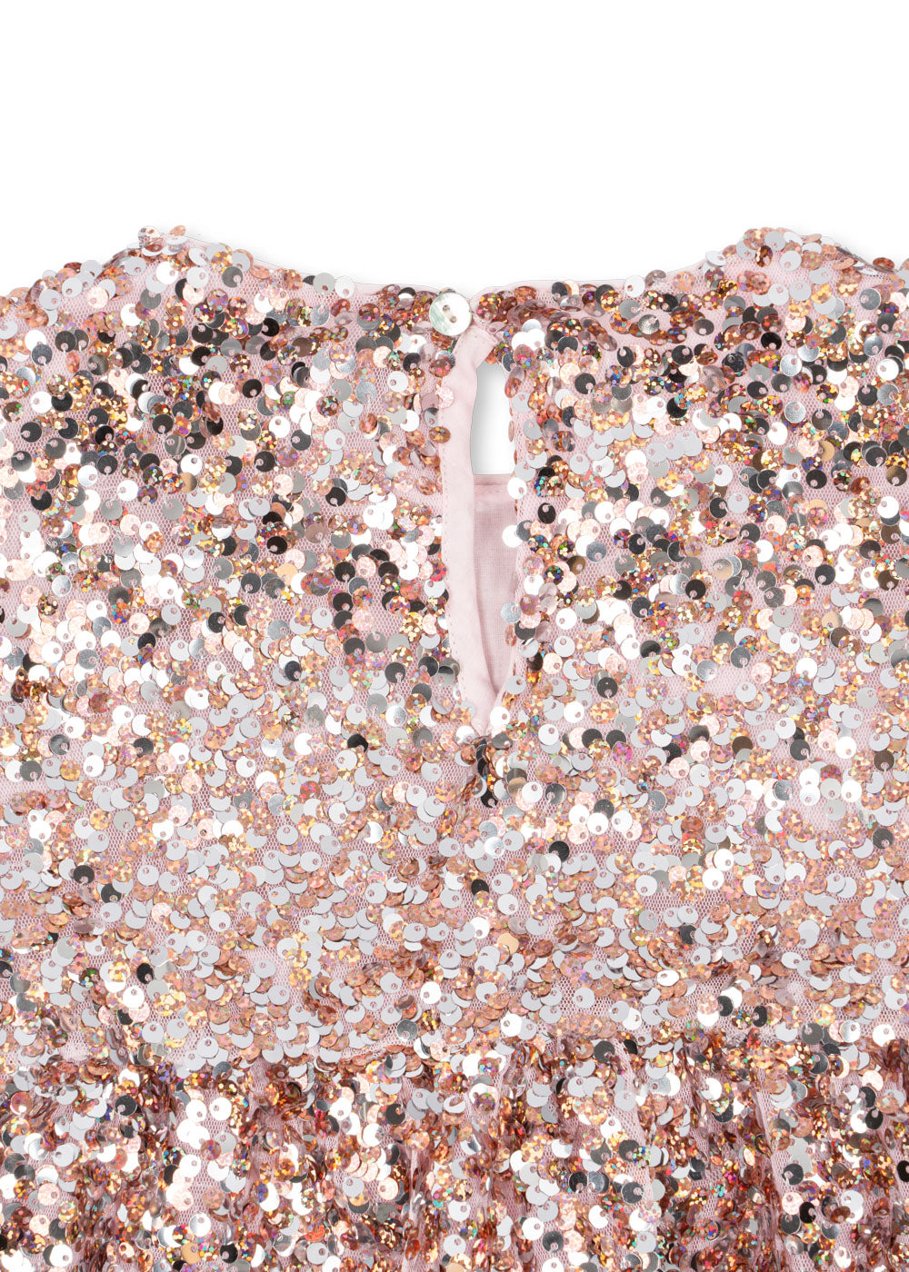 Lila Pailletten-Kleid Grey Rosa Bild 3