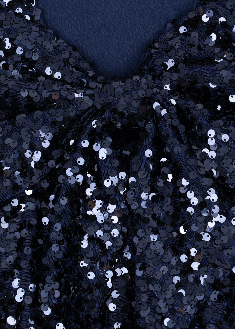 Lila Pailletten-Schleifen-Kleid Total Eclipse Bild 3