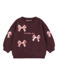 Lou Schleifen-Sweatshirt Decadent Chocolate Bild 1