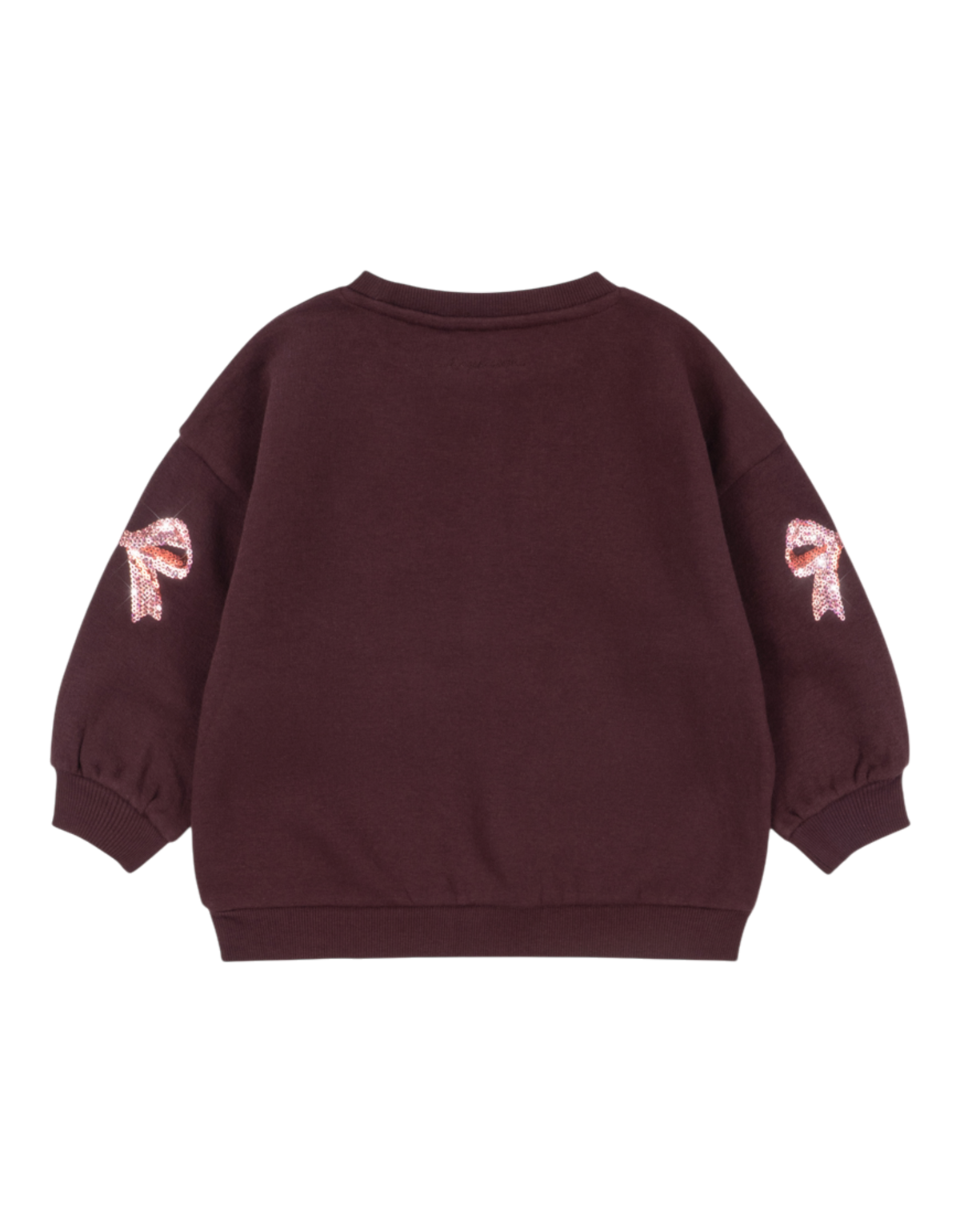 Lou Schleifen-Sweatshirt Decadent Chocolate Bild 2