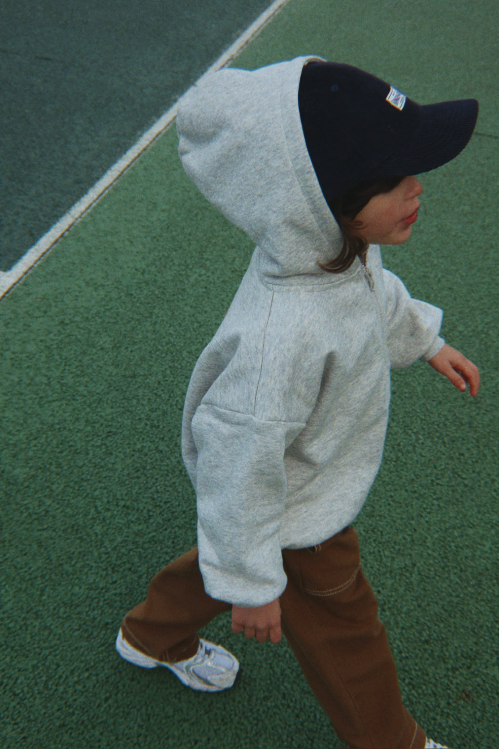 Lou Sweatjacke grey melange Bild 7