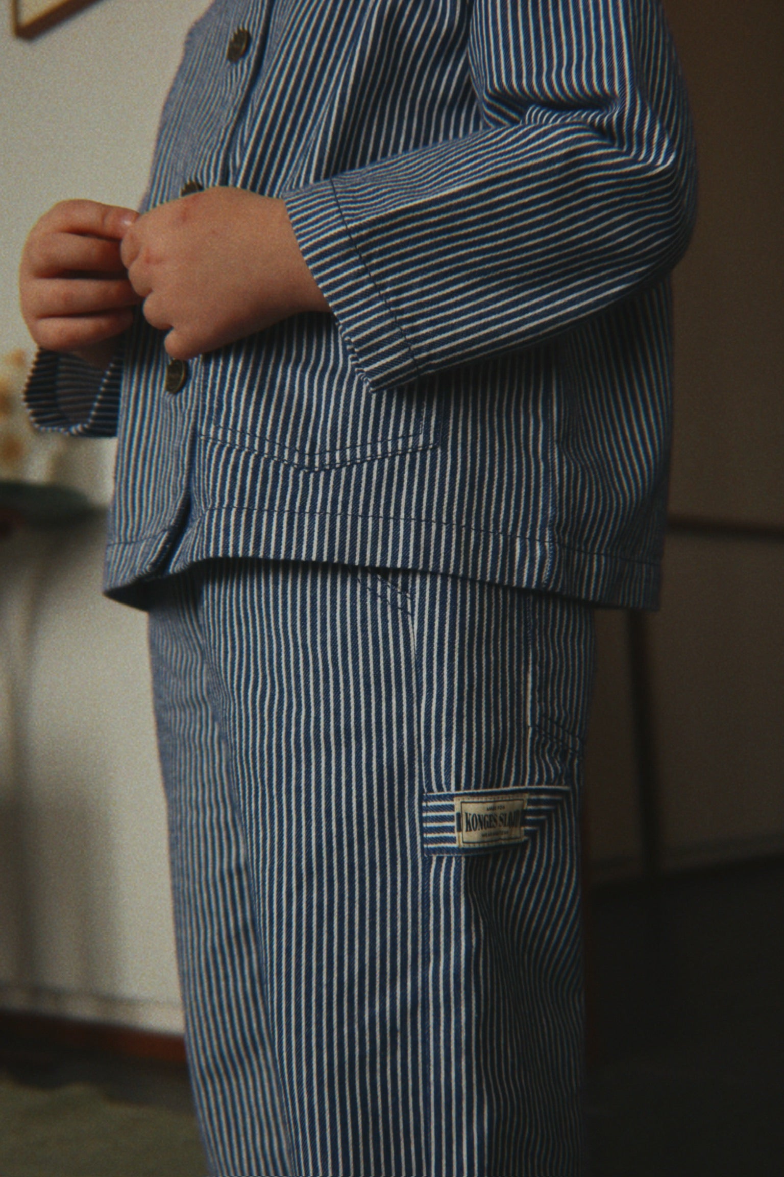 Luc Hose Blue Stripe Bild 8