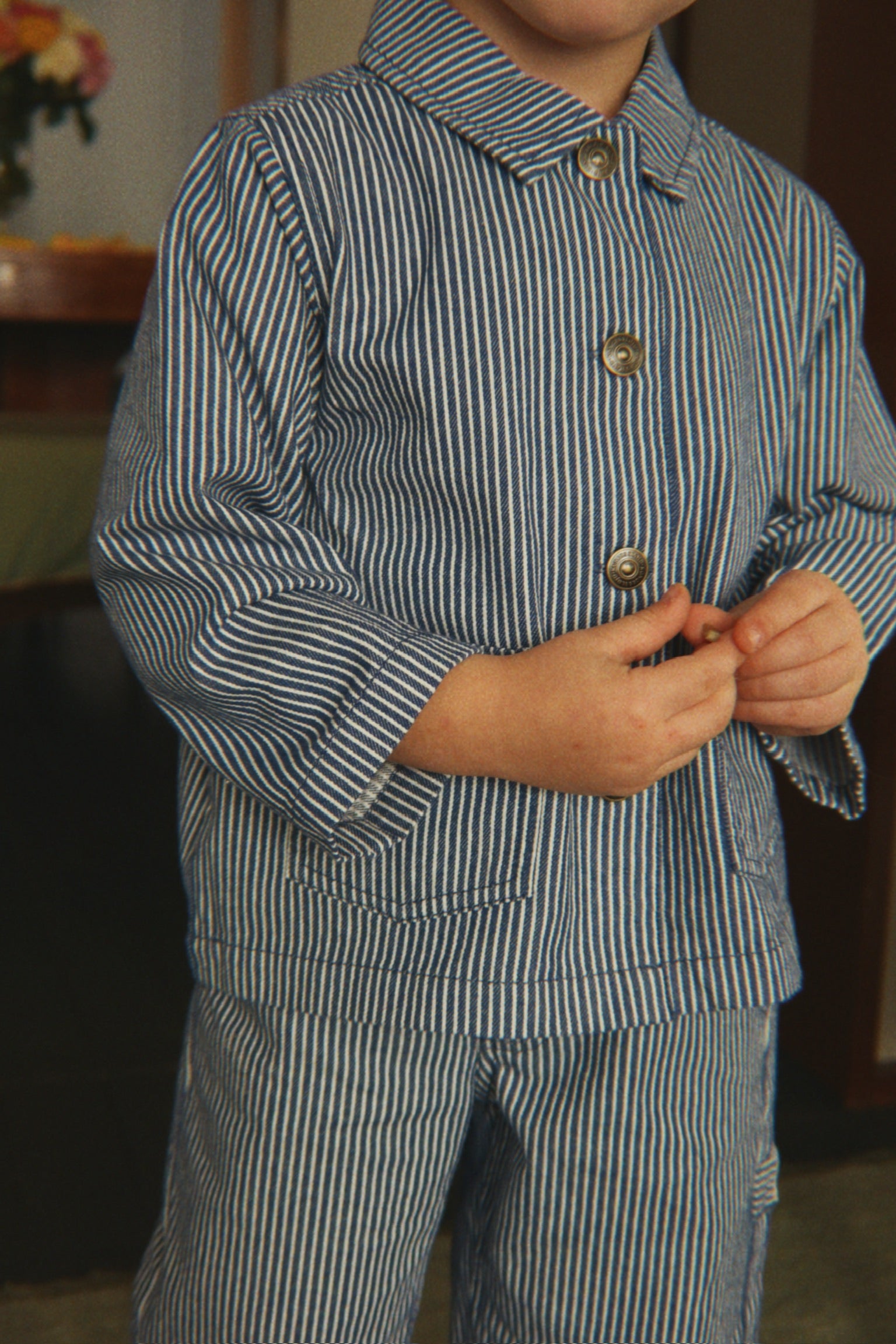 Luc Hose Blue Stripe Bild 9