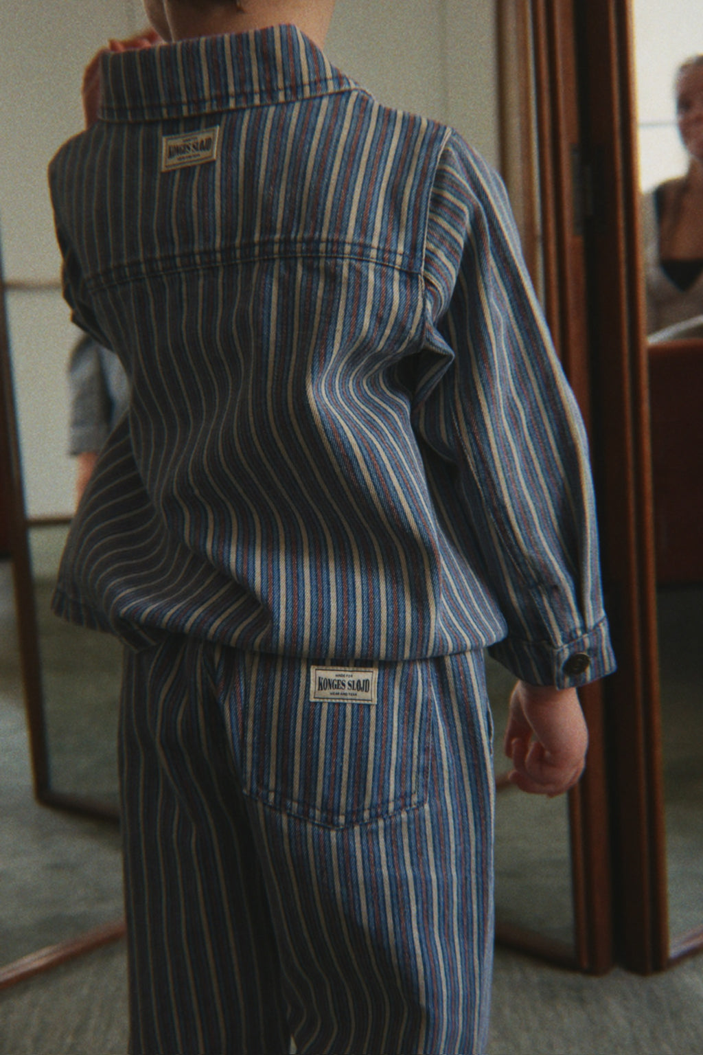 Magot Hose Tricolore Bleu Bild 6