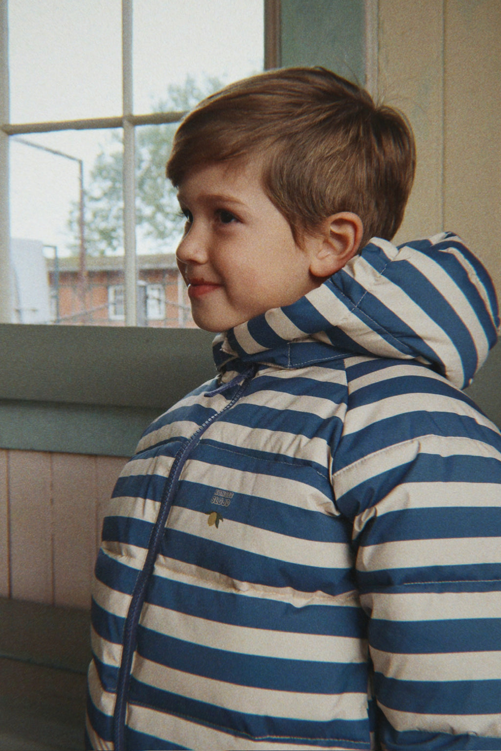Nuka Jacke Bleu Noir Stripe Bild 10