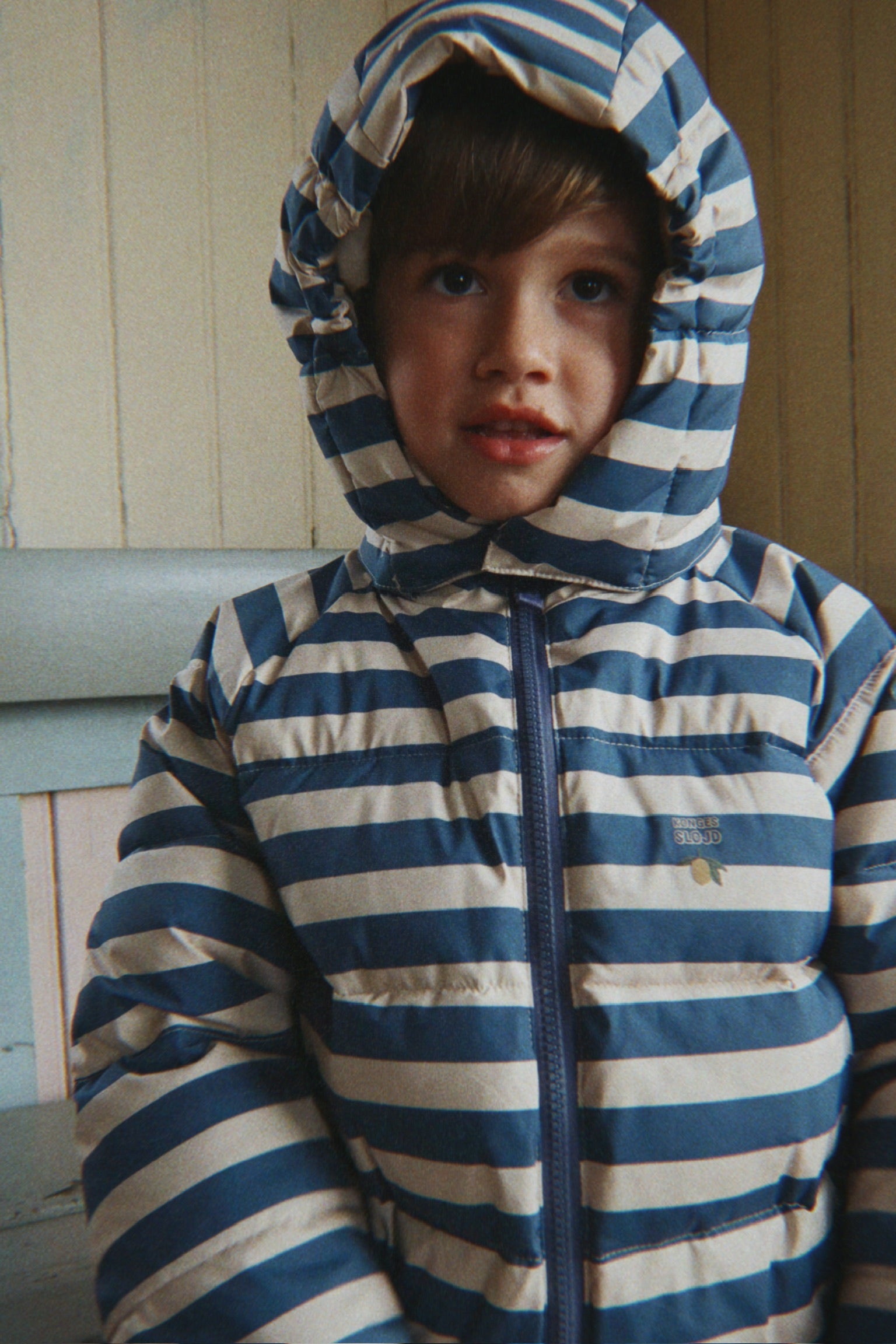 Nuka Jacke Bleu Noir Stripe Bild 7