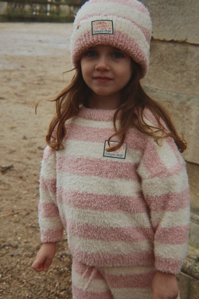 Softy Pullover Rosy Stripe Bild 5