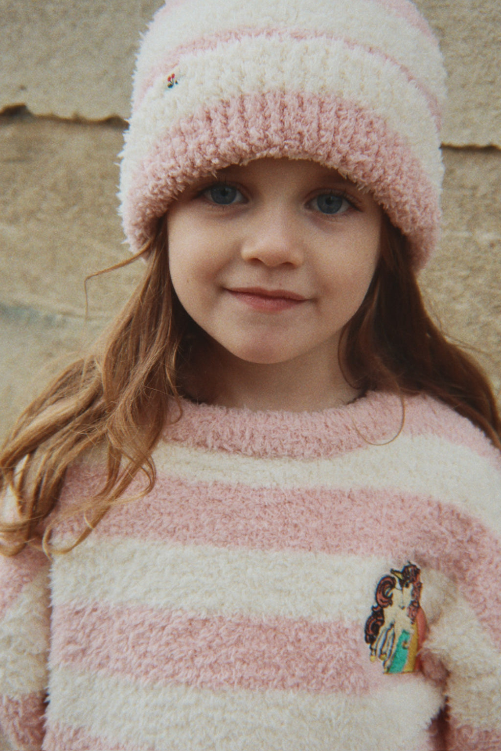 Softy Pullover Rosy Stripe Bild 6