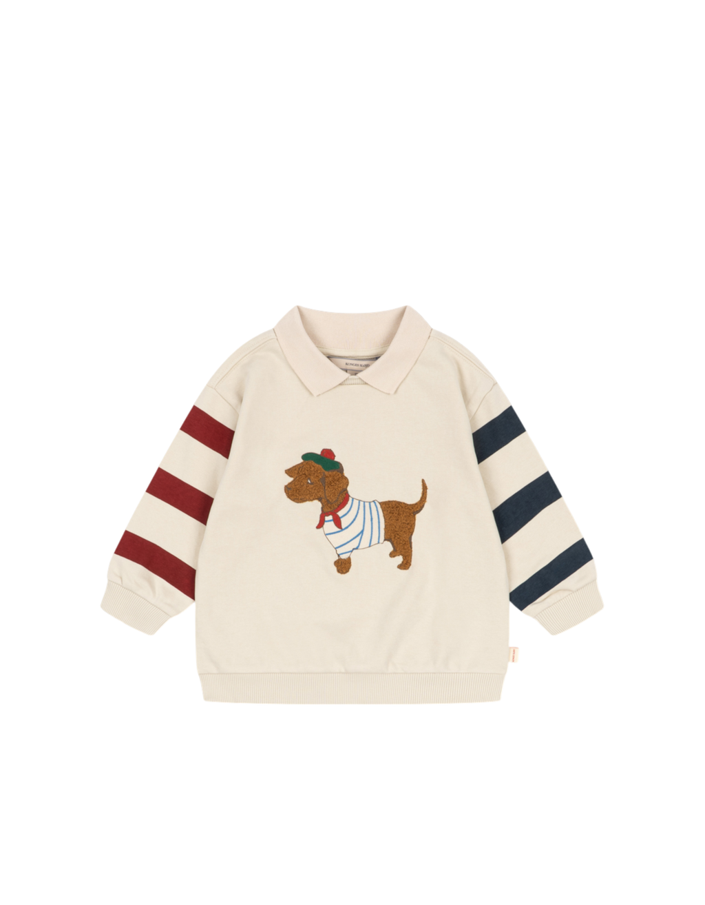 Spotty Sweatshirt Brown Rice Bild 1