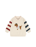 Spotty Sweatshirt Brown Rice Bild 1