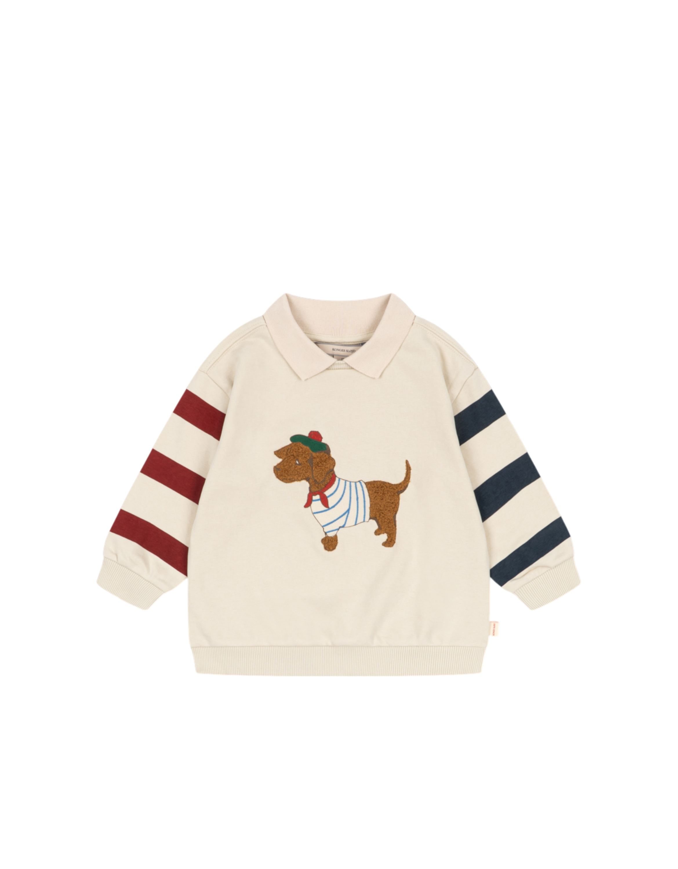 Spotty Sweatshirt Brown Rice Bild 1