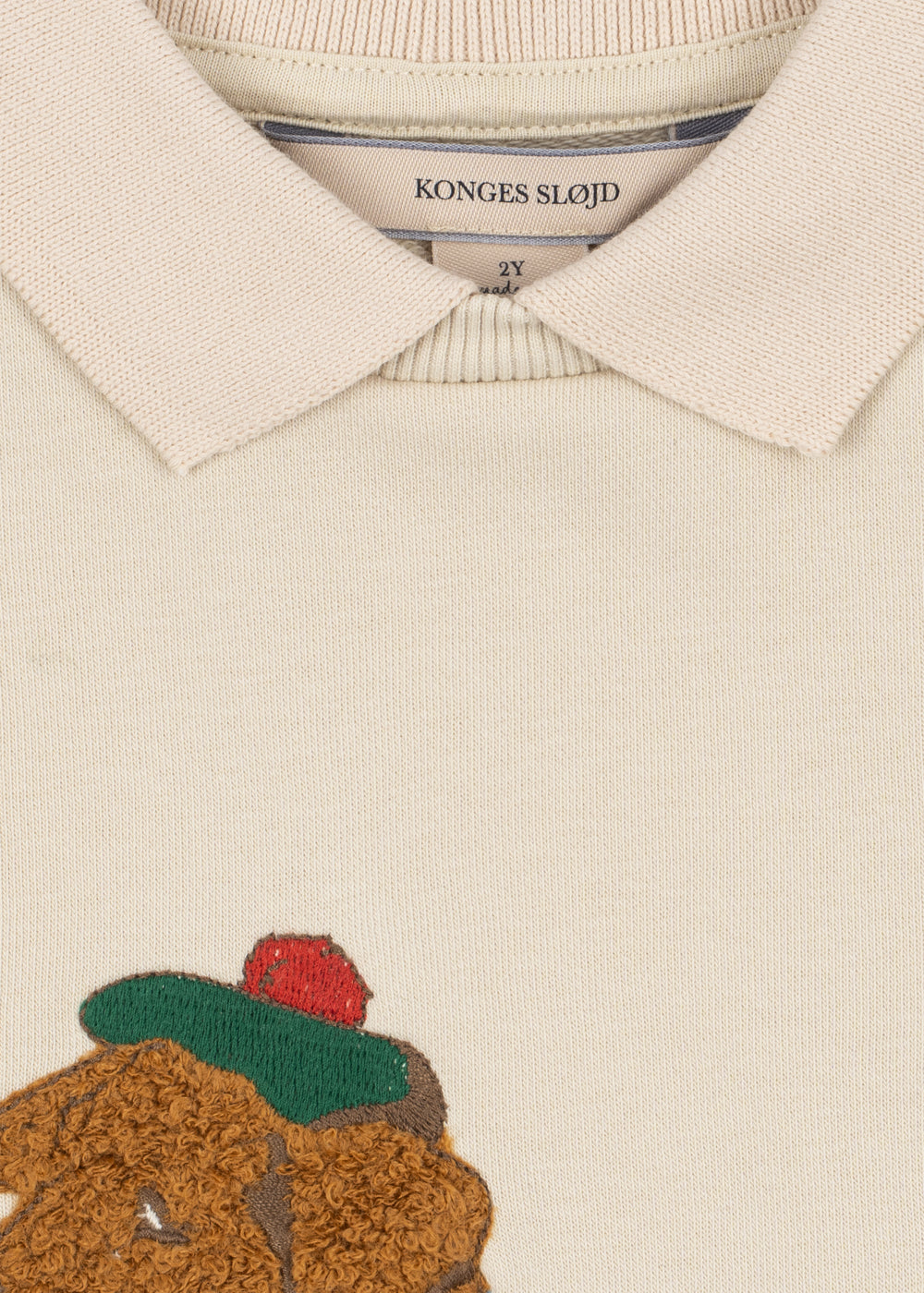 Spotty Sweatshirt Brown Rice Bild 5