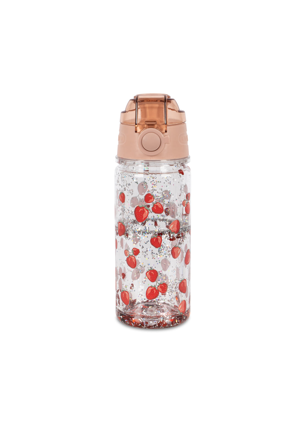 Trinkflasche mit Glitzer Fragola Bild 1