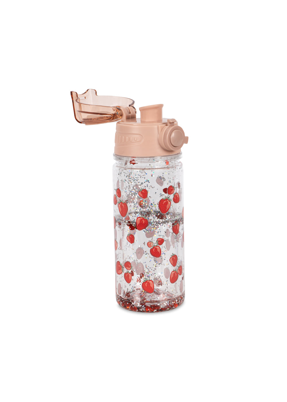 Trinkflasche mit Glitzer Fragola Bild 2