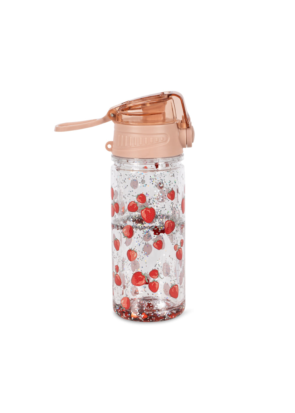Trinkflasche mit Glitzer Fragola Bild 3