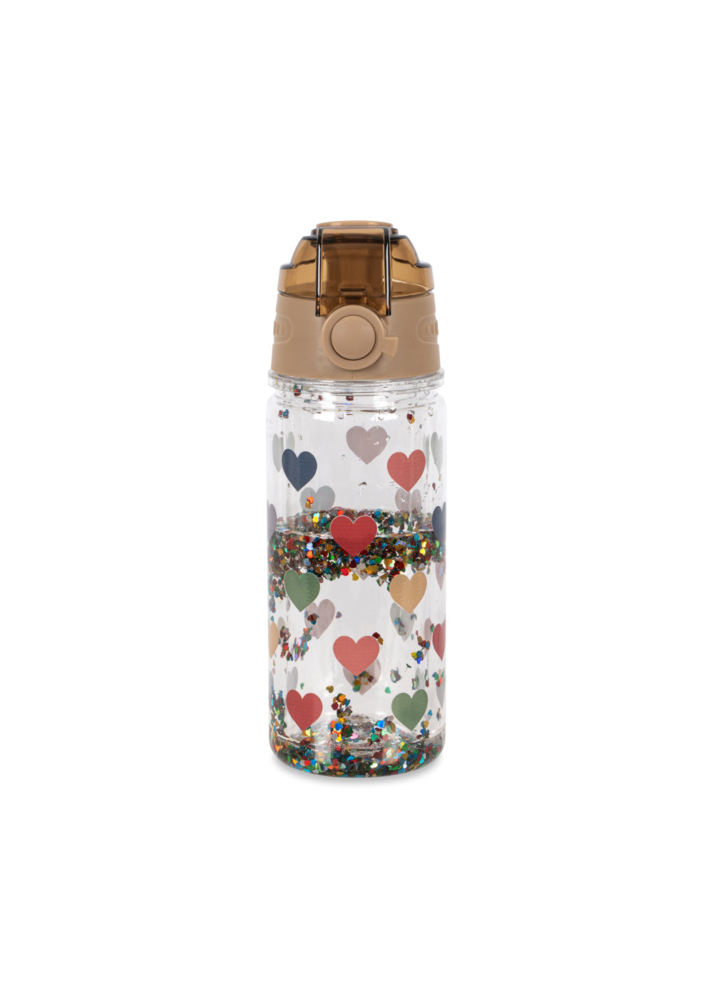 Trinkflasche mit Glitzer Coeur Colore Bild 1