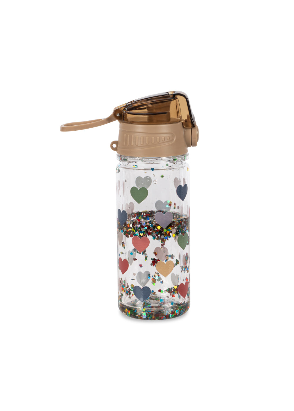 Trinkflasche mit Glitzer Coeur Colore Bild 4