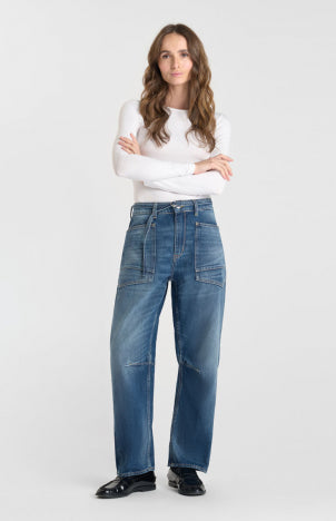 Balloon-Leg-Jeans BLUE Bild 1