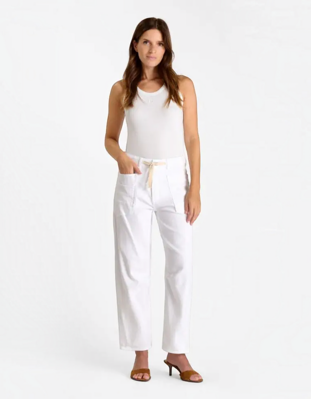 Balloon-Leg-Jeans Madie WHITE Bild 2