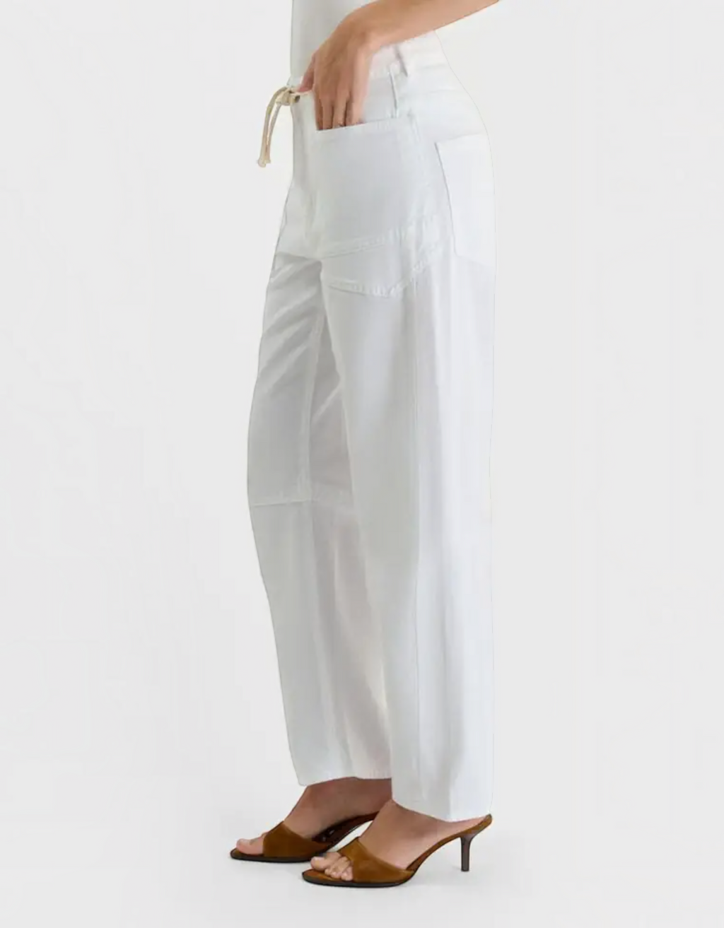 Balloon-Leg-Jeans Madie WHITE Bild 4