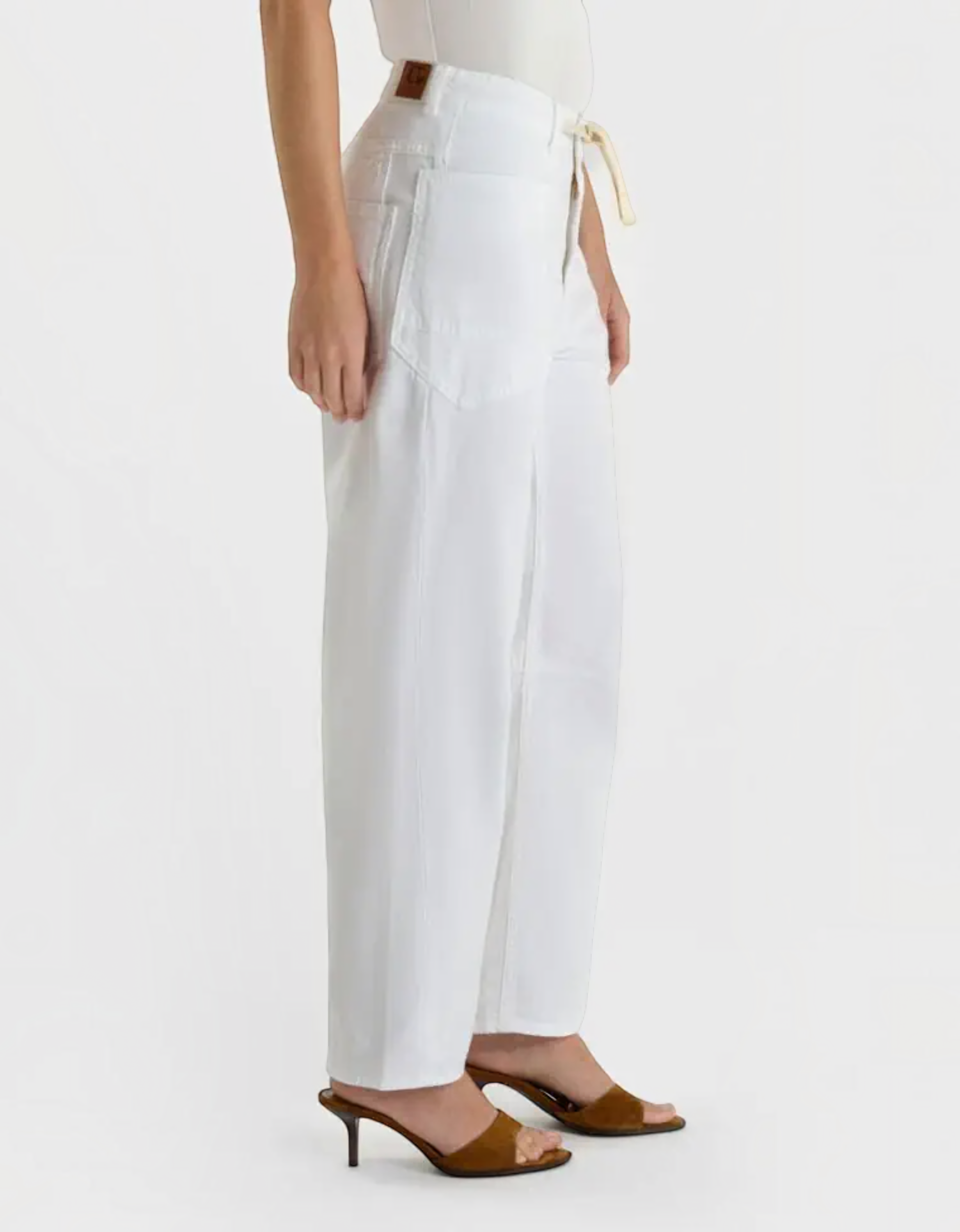 Balloon-Leg-Jeans Madie WHITE Bild 5