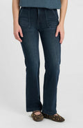 Jeans Flare Blue Black Bild 1