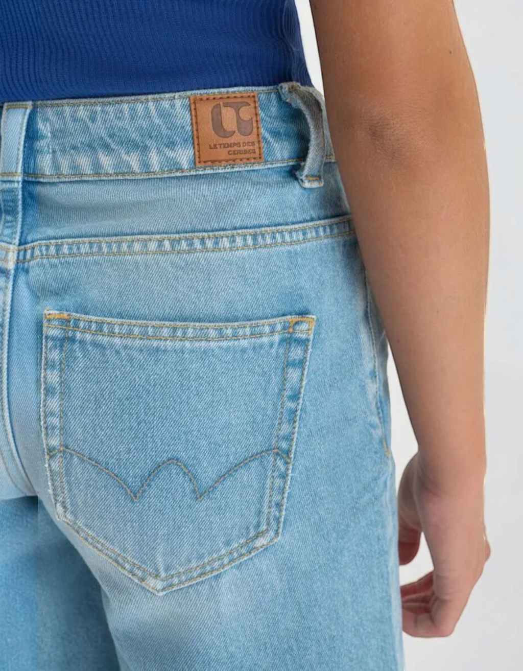 Jeans-Shorts Bourdon blau Bild 5