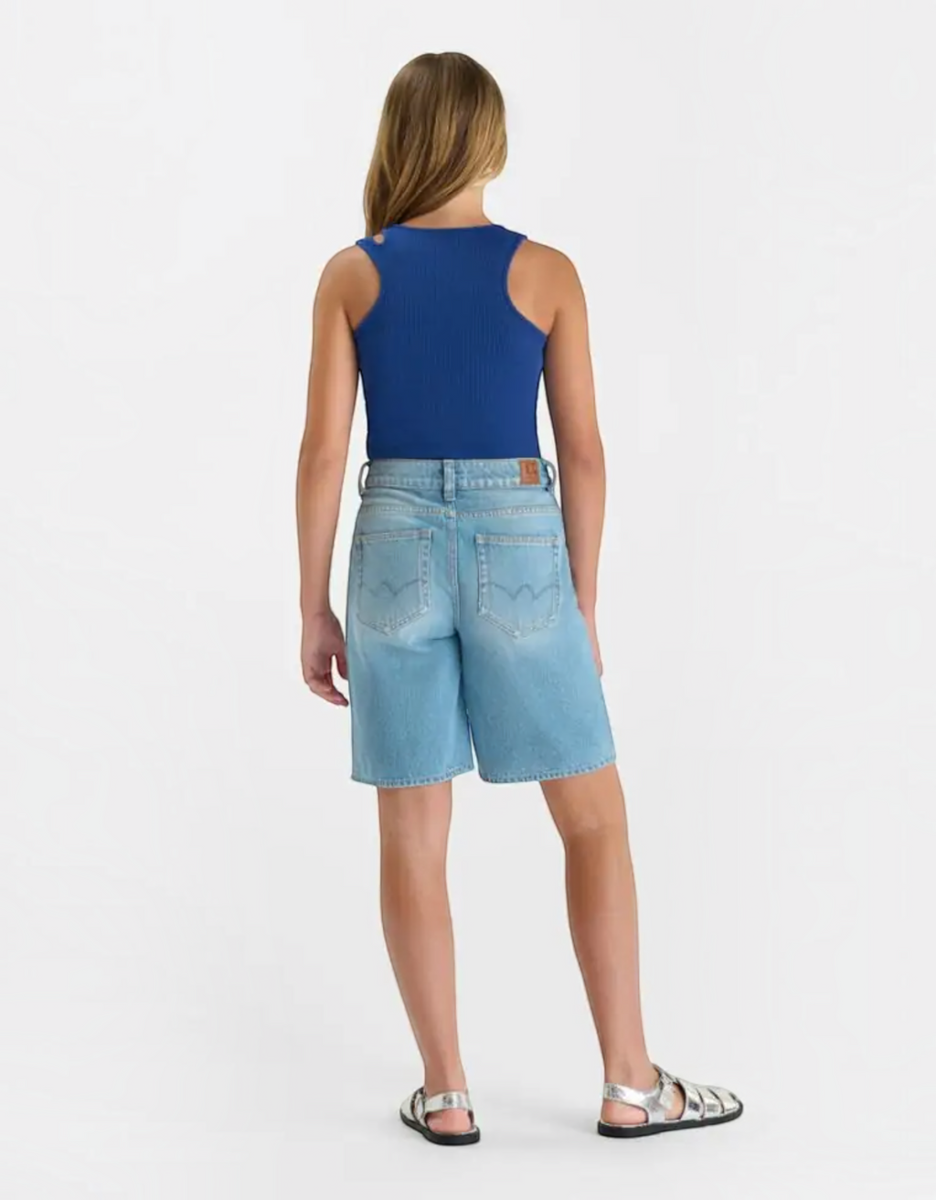 Jeans-Shorts Bourdon blau Bild 7