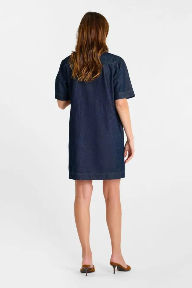 Mercury Jeanskleid BLUE Bild 3