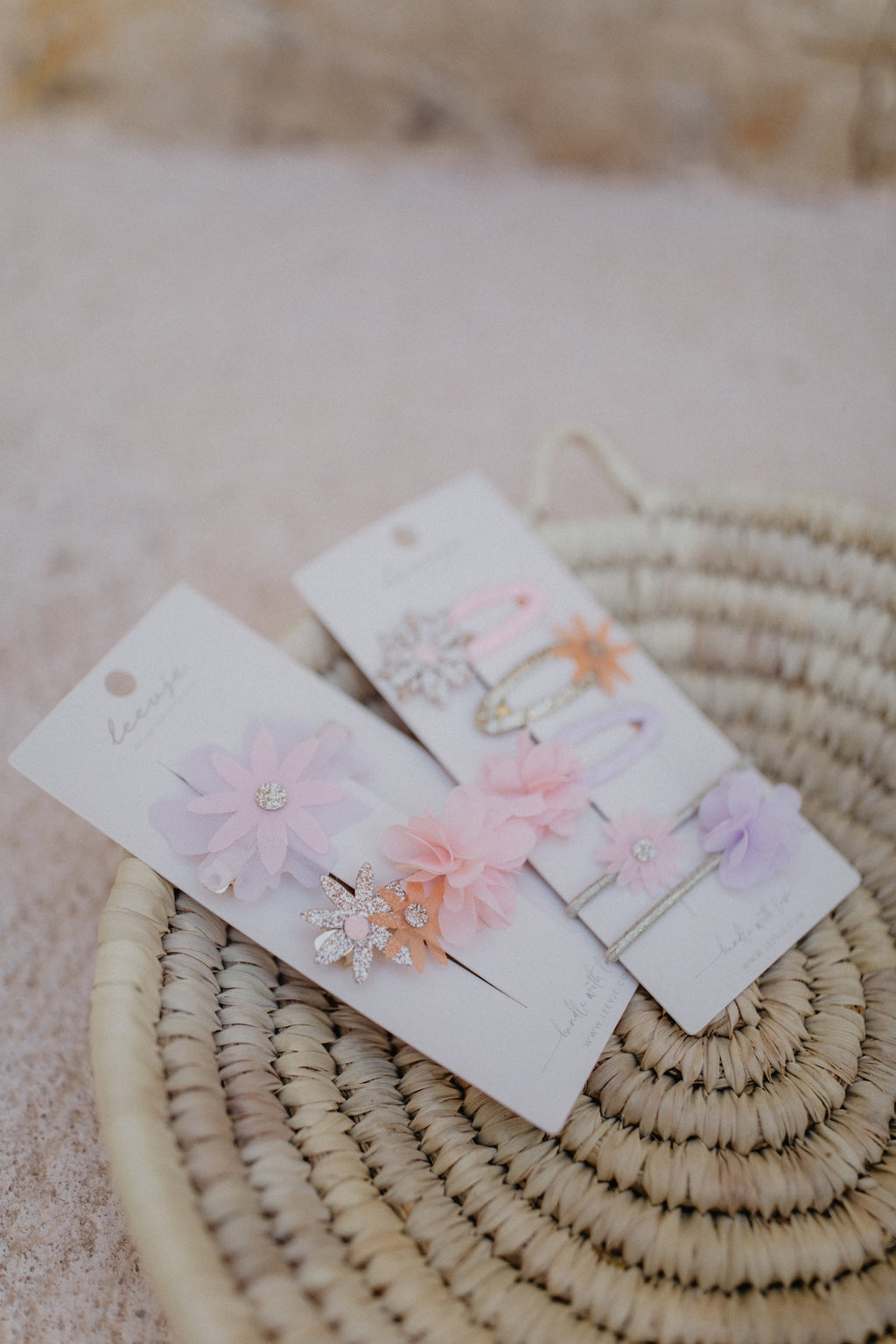 Flower Power Haarspangen 2-er Set multi Bild 2