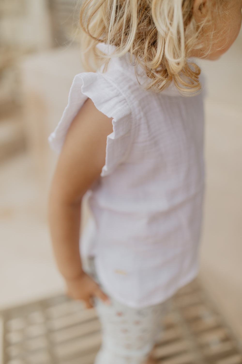 Musselin Top white Bild 4