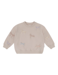 Schleifen Sweatshirt dusty rose Bild 1