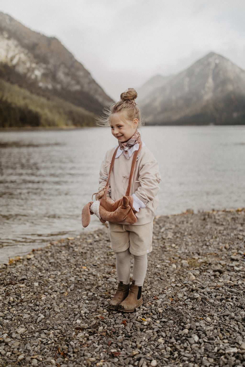 Schleifen Sweatshirt dusty rose Bild 2