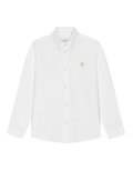 Konrad Contrast Oxford Hemd WHITE Bild 1