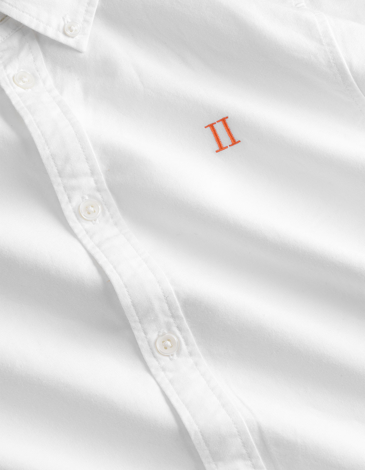 Konrad Contrast Oxford Hemd WHITE Bild 3