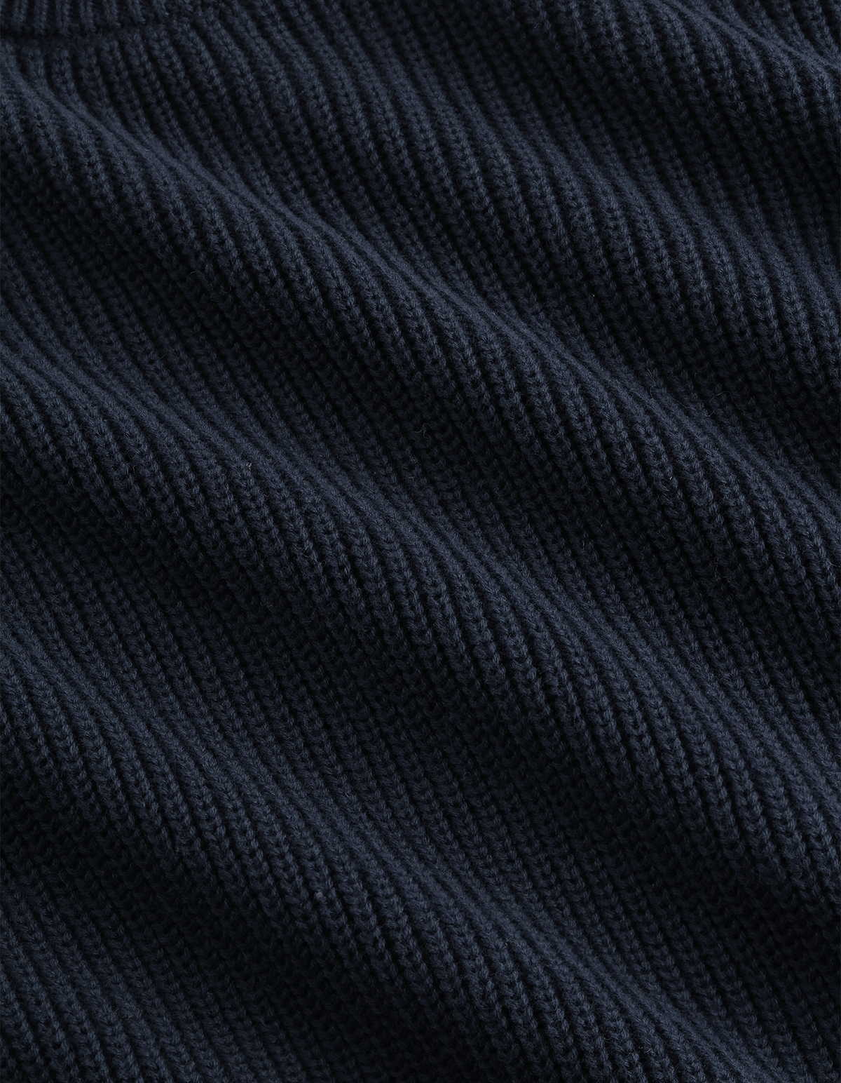 Rib Strickpullover DARK NAVY Bild 3