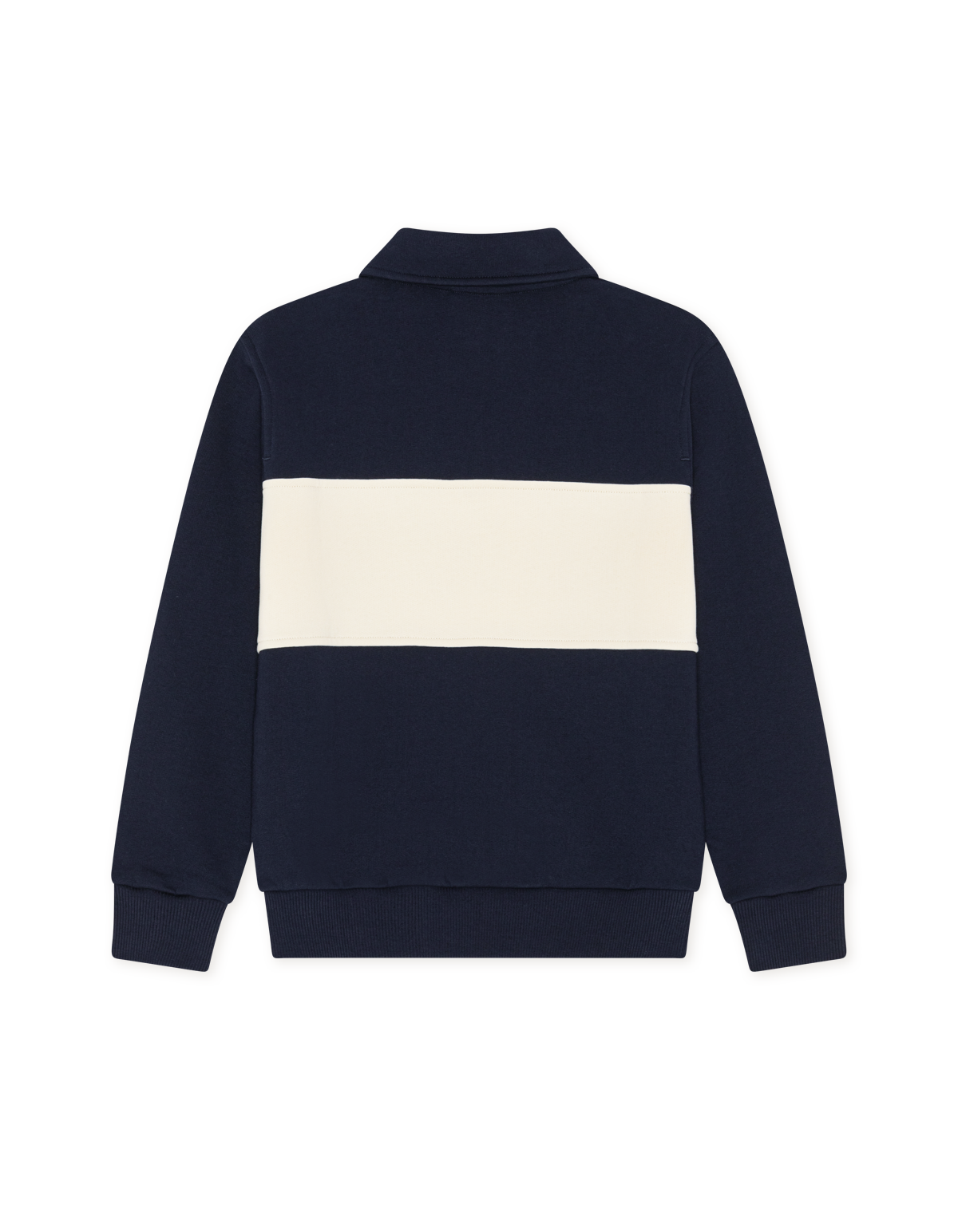 Zipper Rugby Sweatshirt DARK NAVY Bild 2
