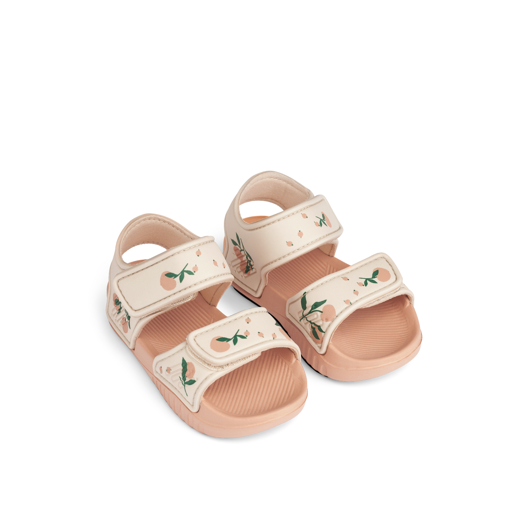 Blumen Sandalen Peach / Sea She Bild 1