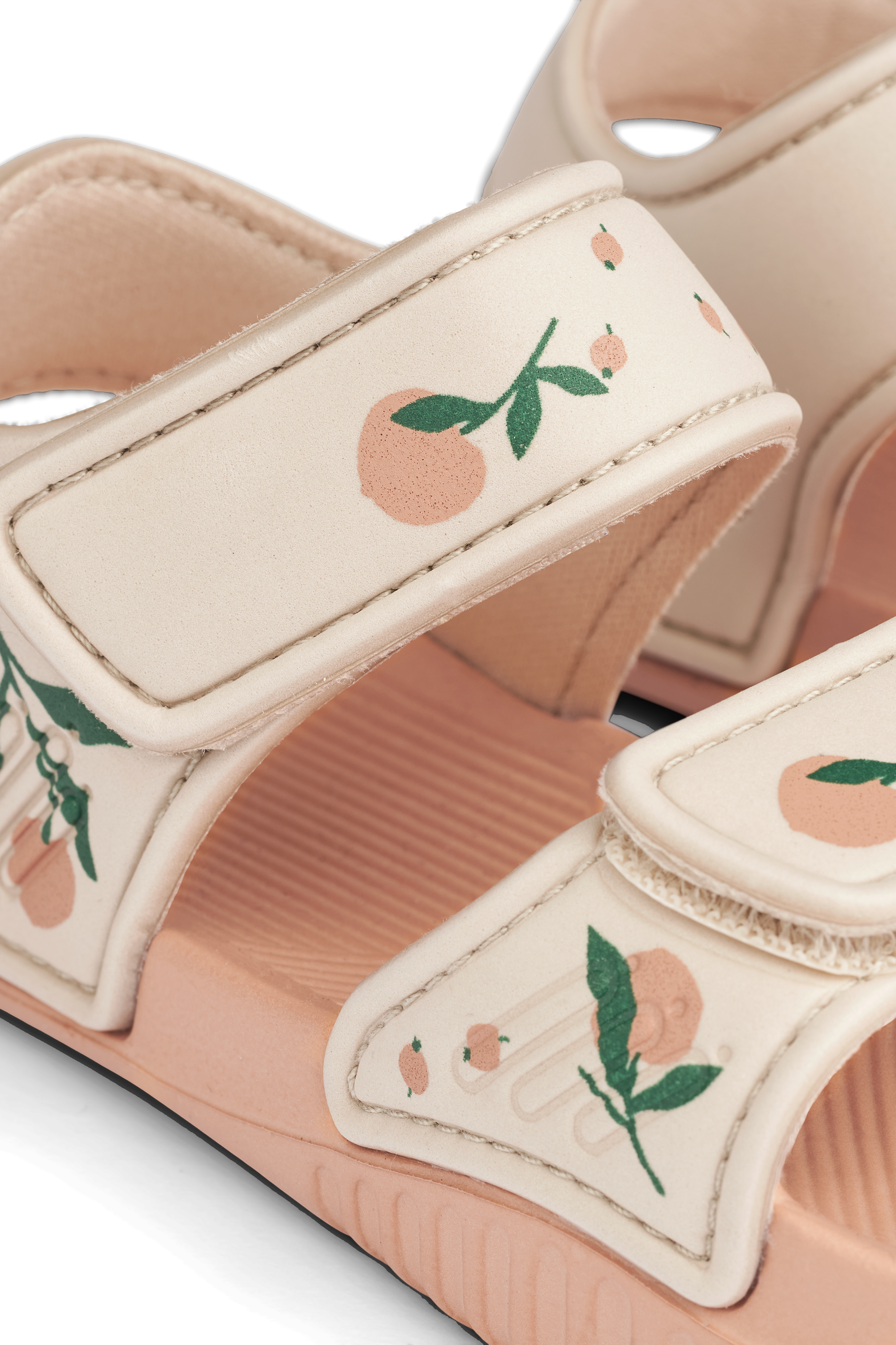 Blumen Sandalen Peach / Sea She Bild 2