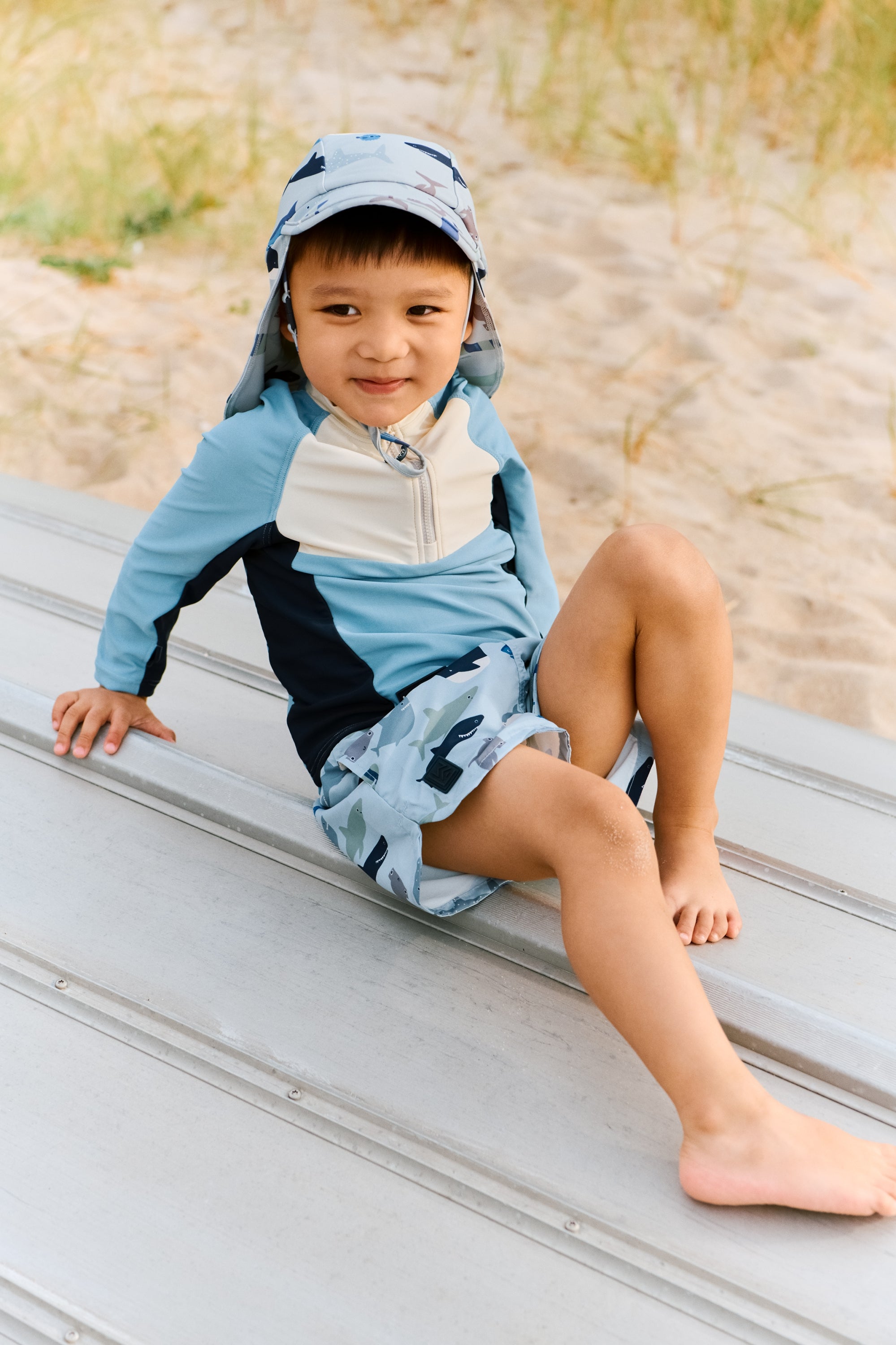 Aiden Badehose Shark / Dove B Bild 3