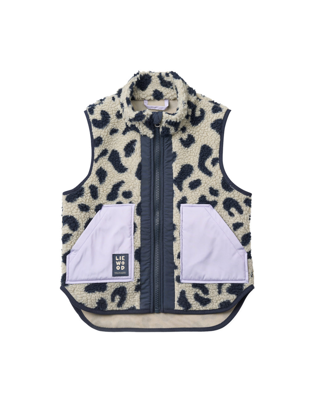 Noam Fleeceweste 2810 Mega Leo/Mist m Bild 1