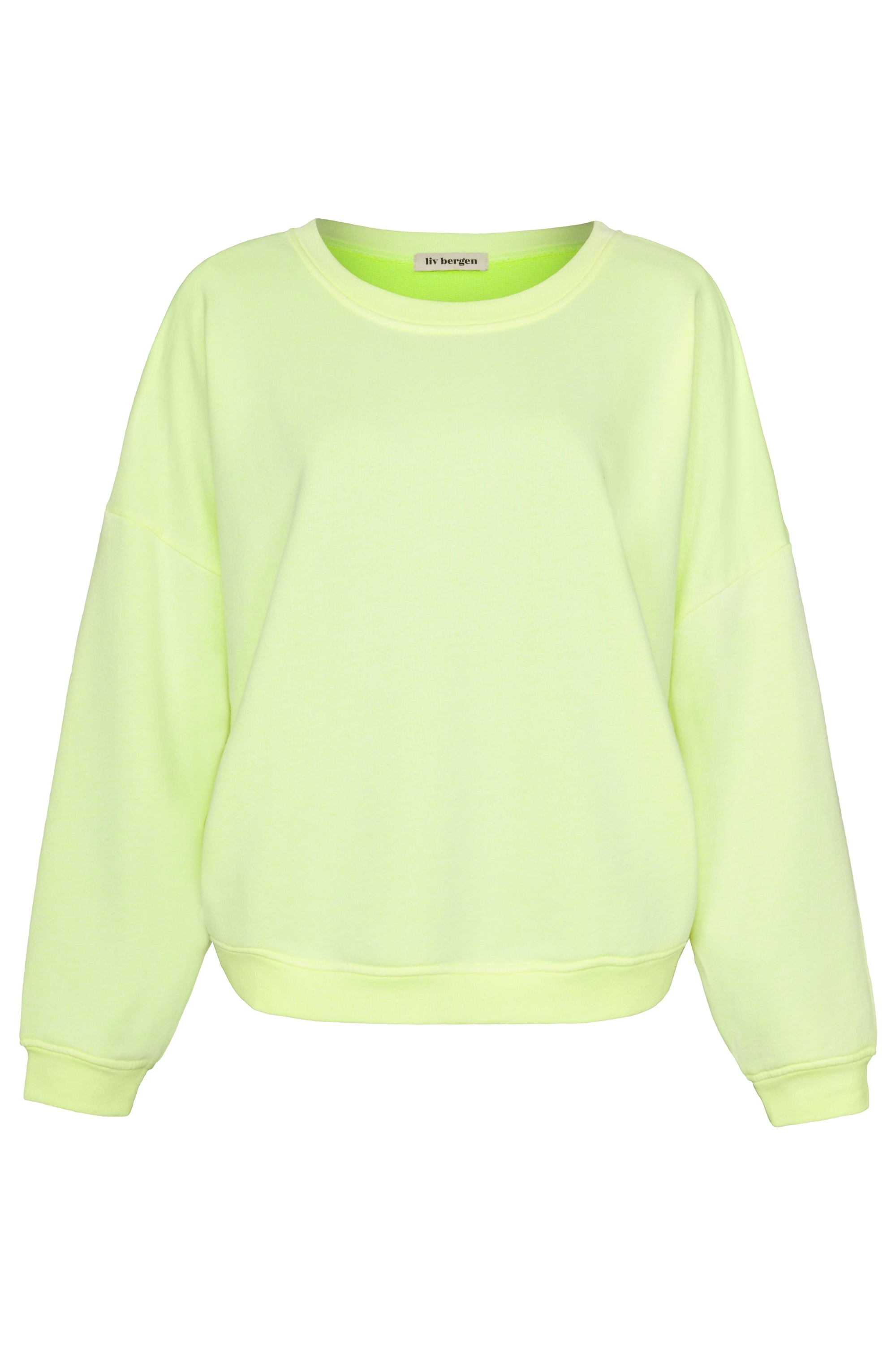 Come Sweatshirt neon yellow Bild 1