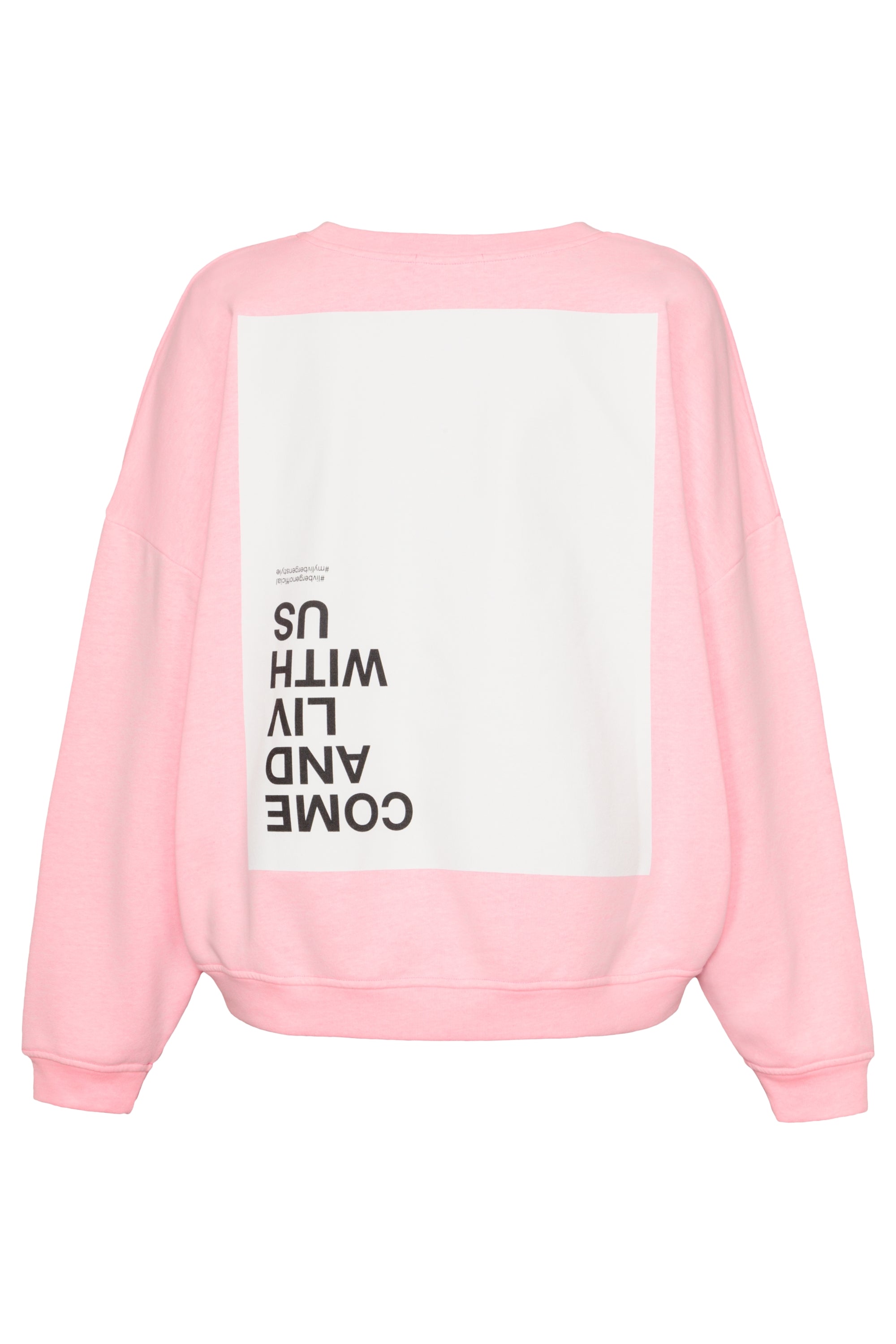 Come Sweatshirt neon pink Bild 2