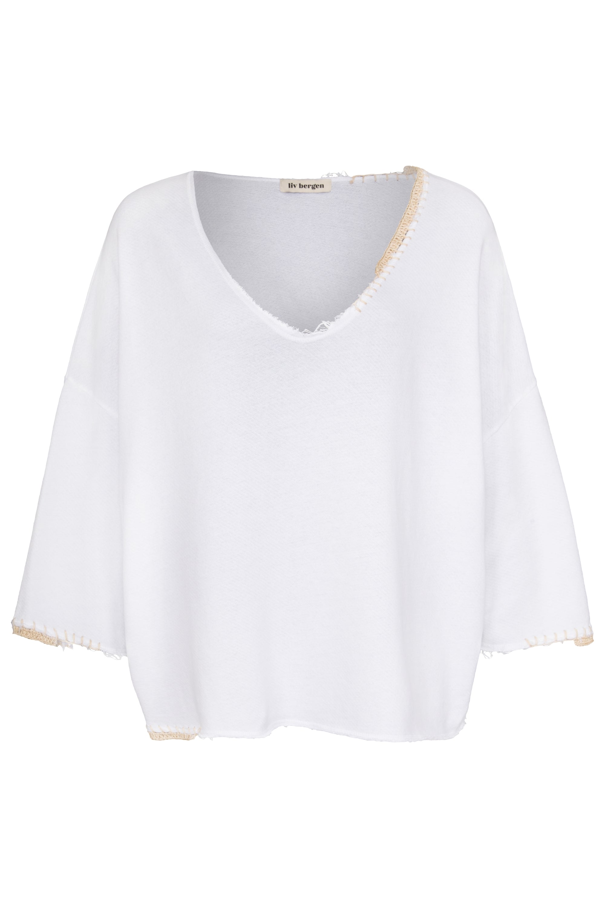 Tansania Bluse optic white Bild 1