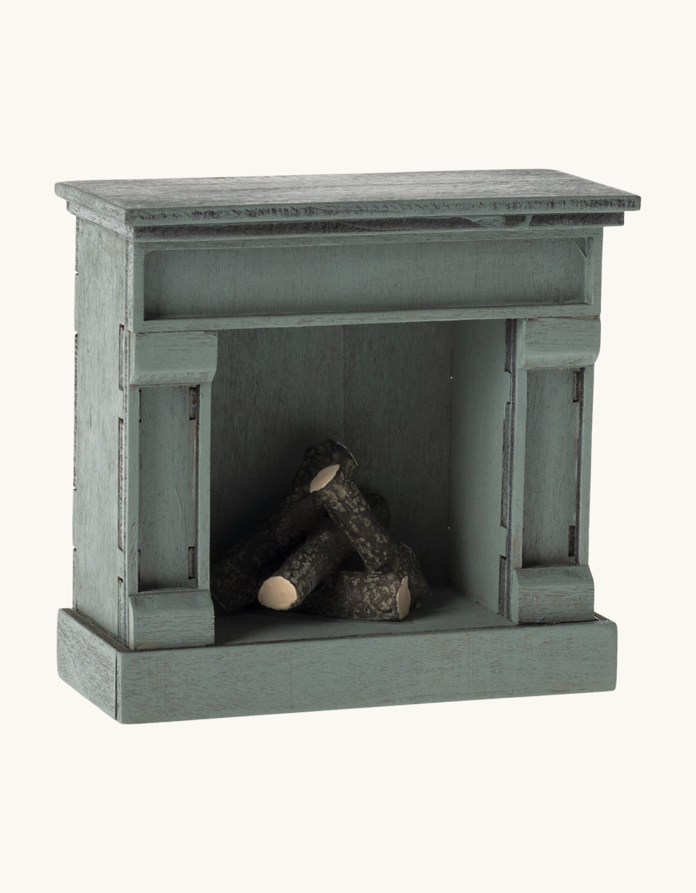 Maus Kamin blau Bild 1