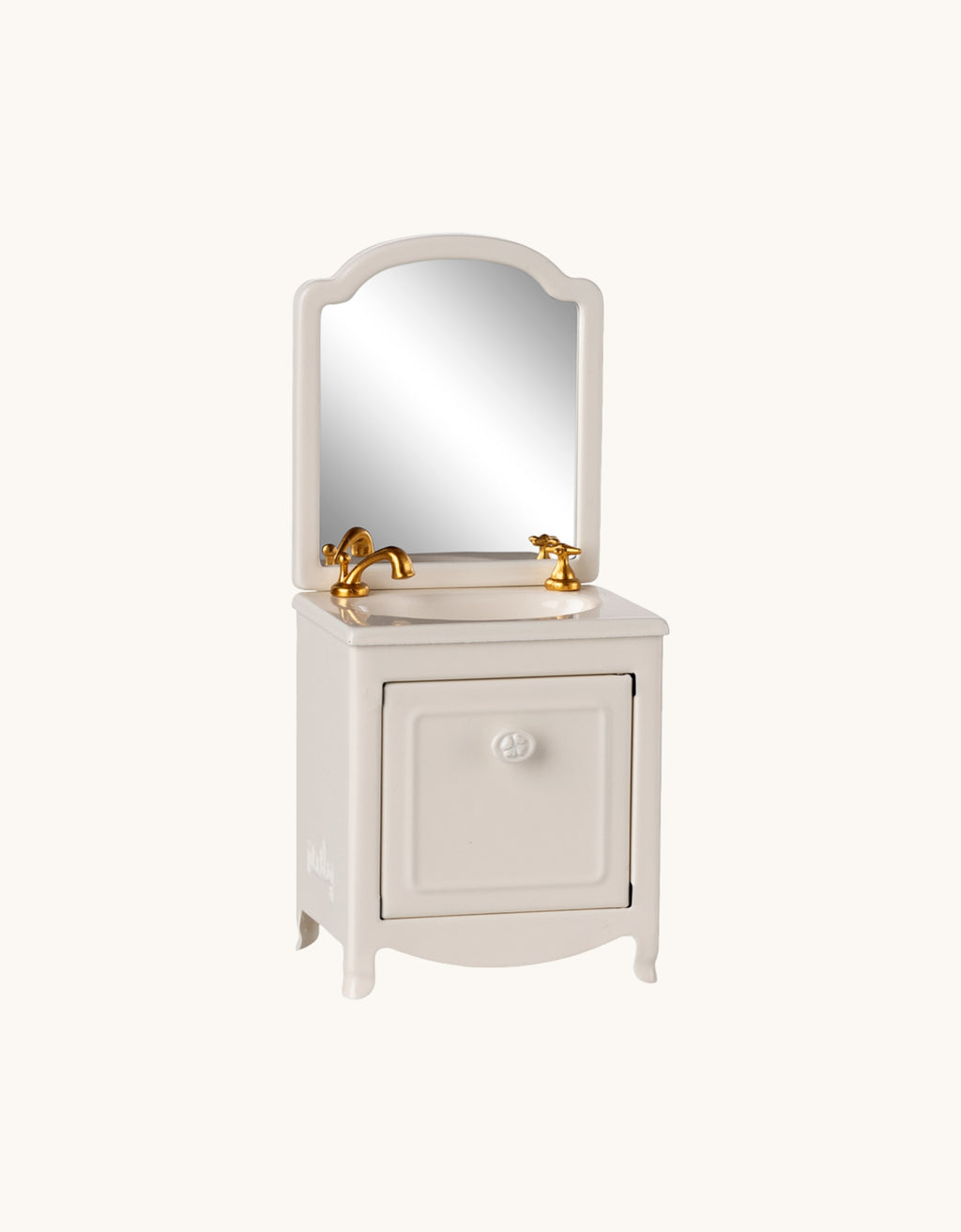 Maus Waschbeckenkommode Creme Bild 1