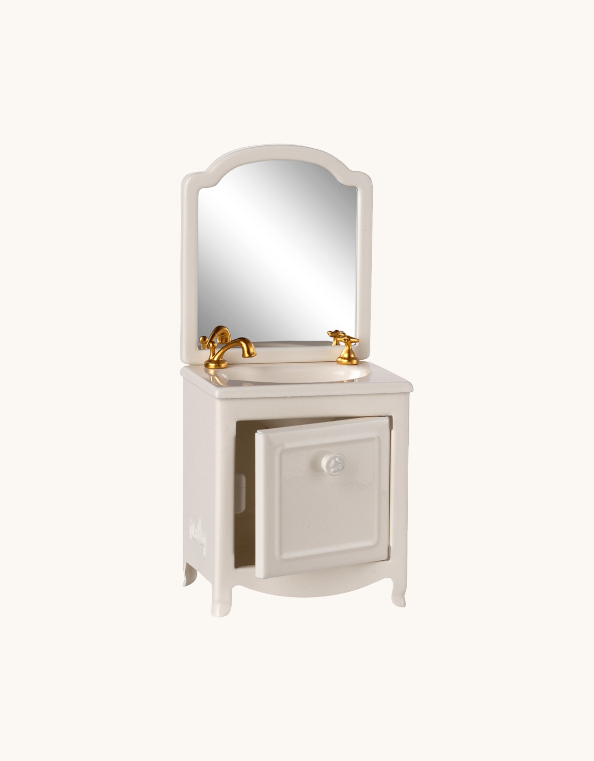 Maus Waschbeckenkommode Creme Bild 2