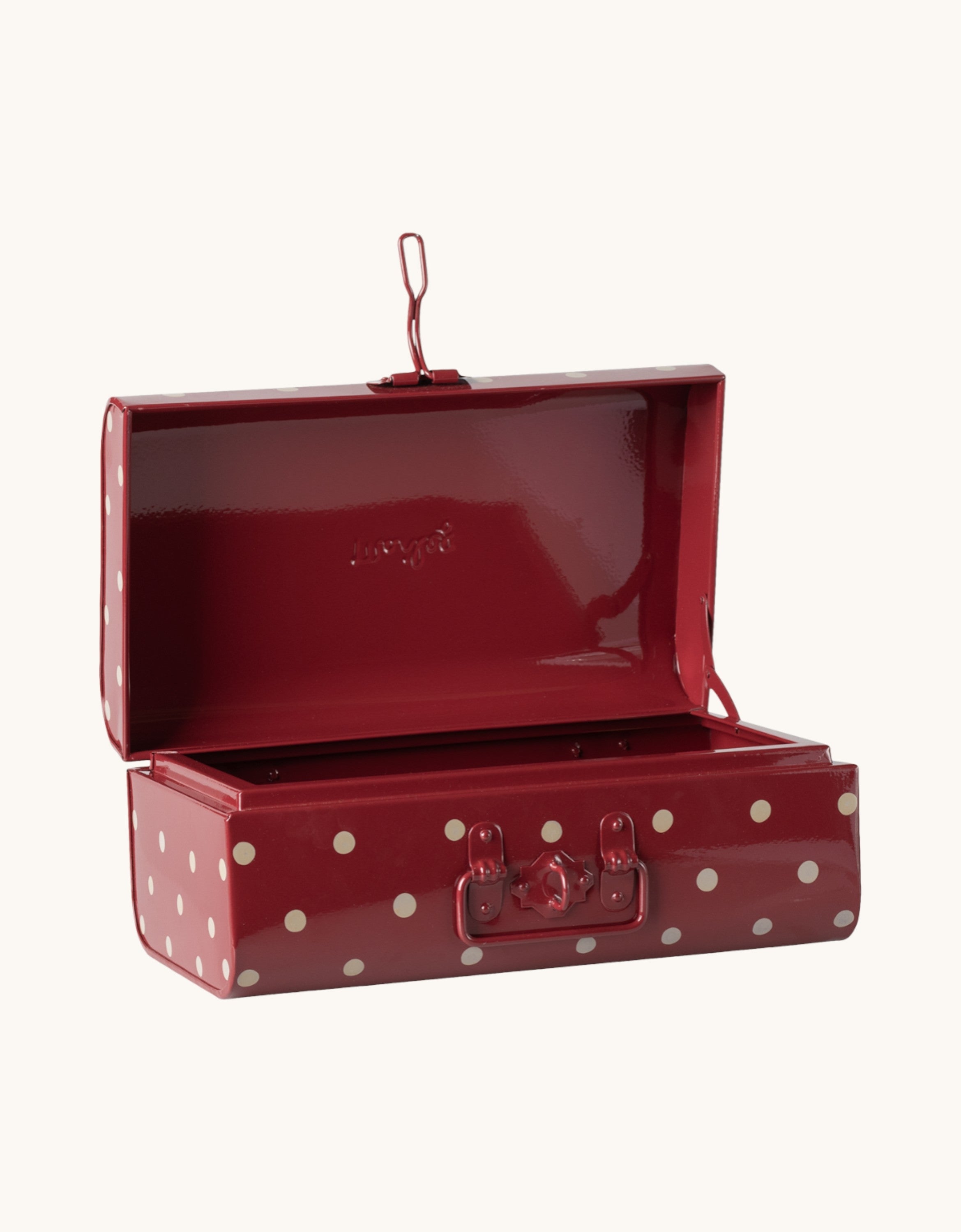 Metall Koffer rot Bild 2