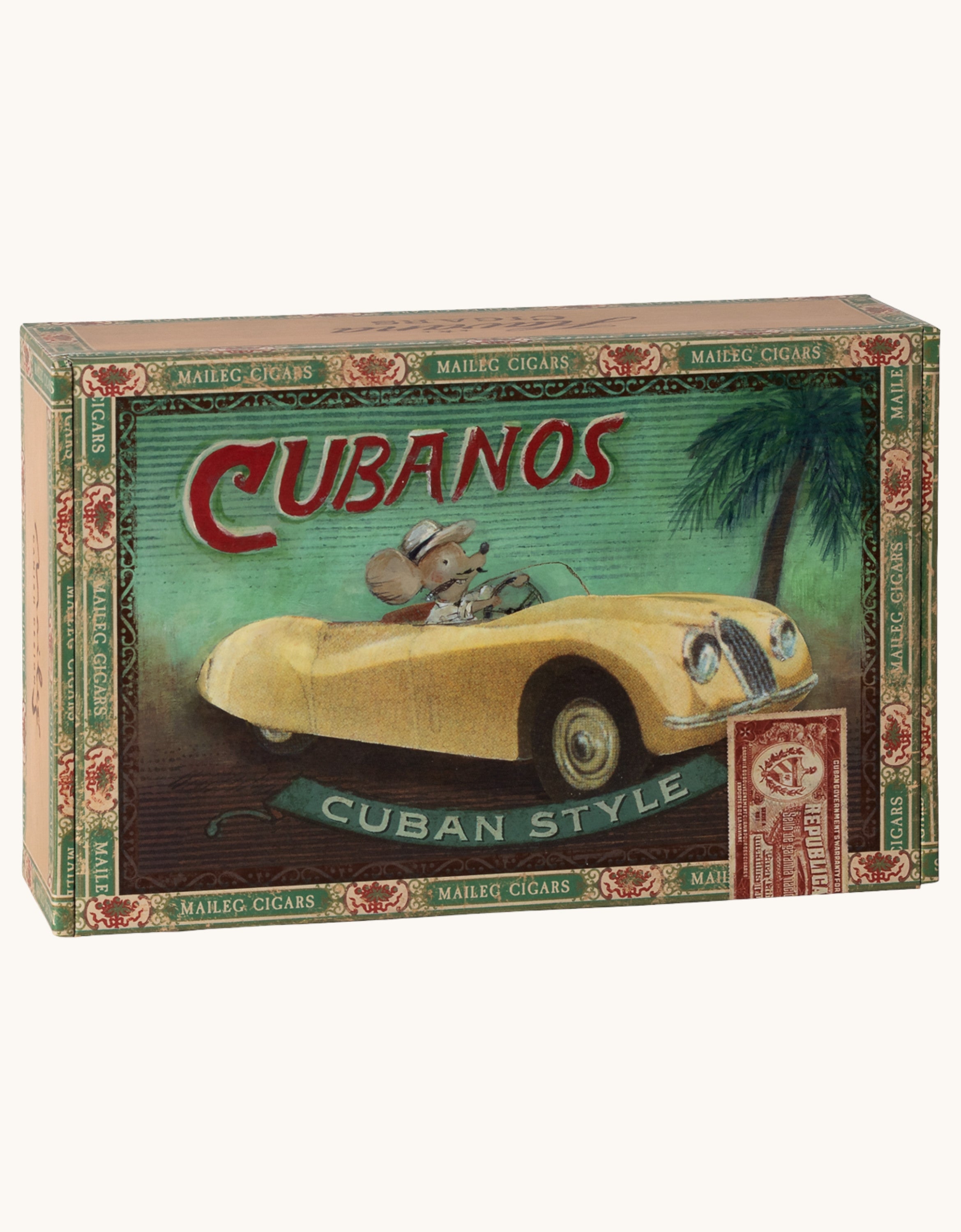 Oma & Opa Maus in Zigarrenschachtel Maus Bild 3