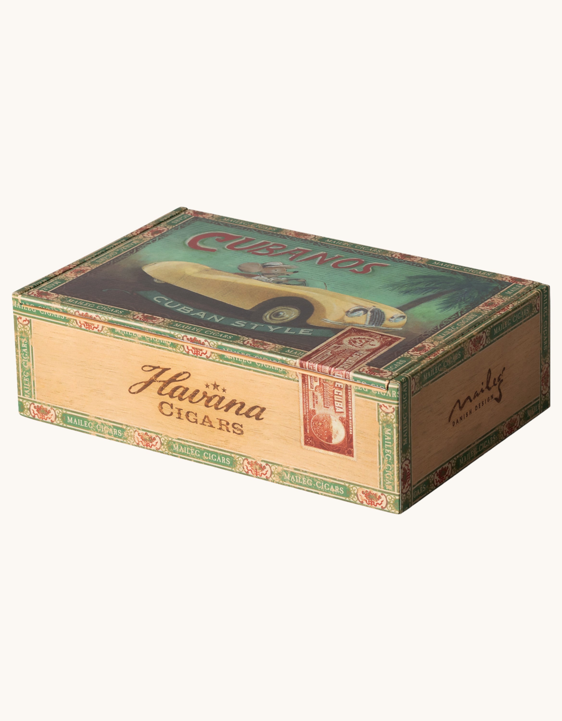 Oma & Opa Maus in Zigarrenschachtel Maus Bild 4